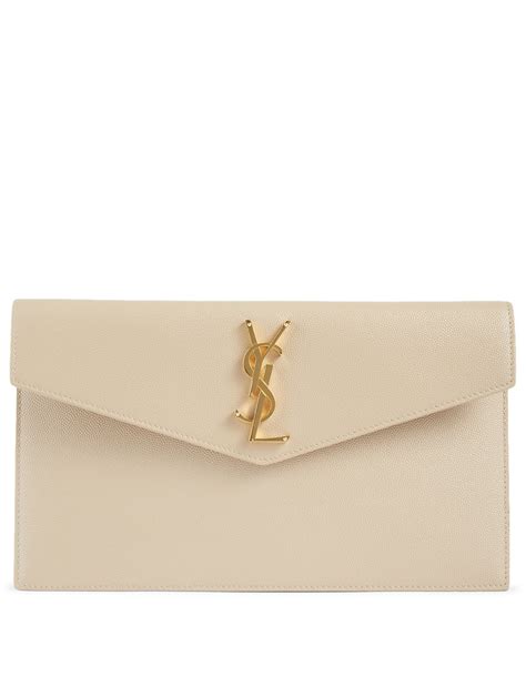 ysl uptown envelope clutch|ysl envelope bag beige.